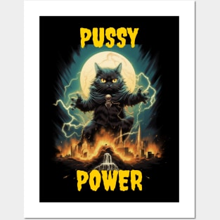 Pussy Power Posters and Art